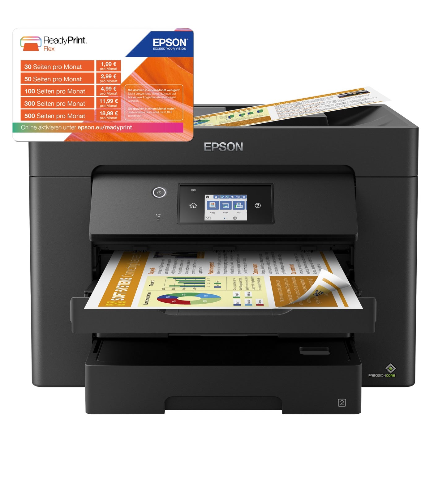 C11CH68401 Epson WorkForce WF-7830DTWF Inkjet A3 4800 x 2400 DPI Wi-Fi