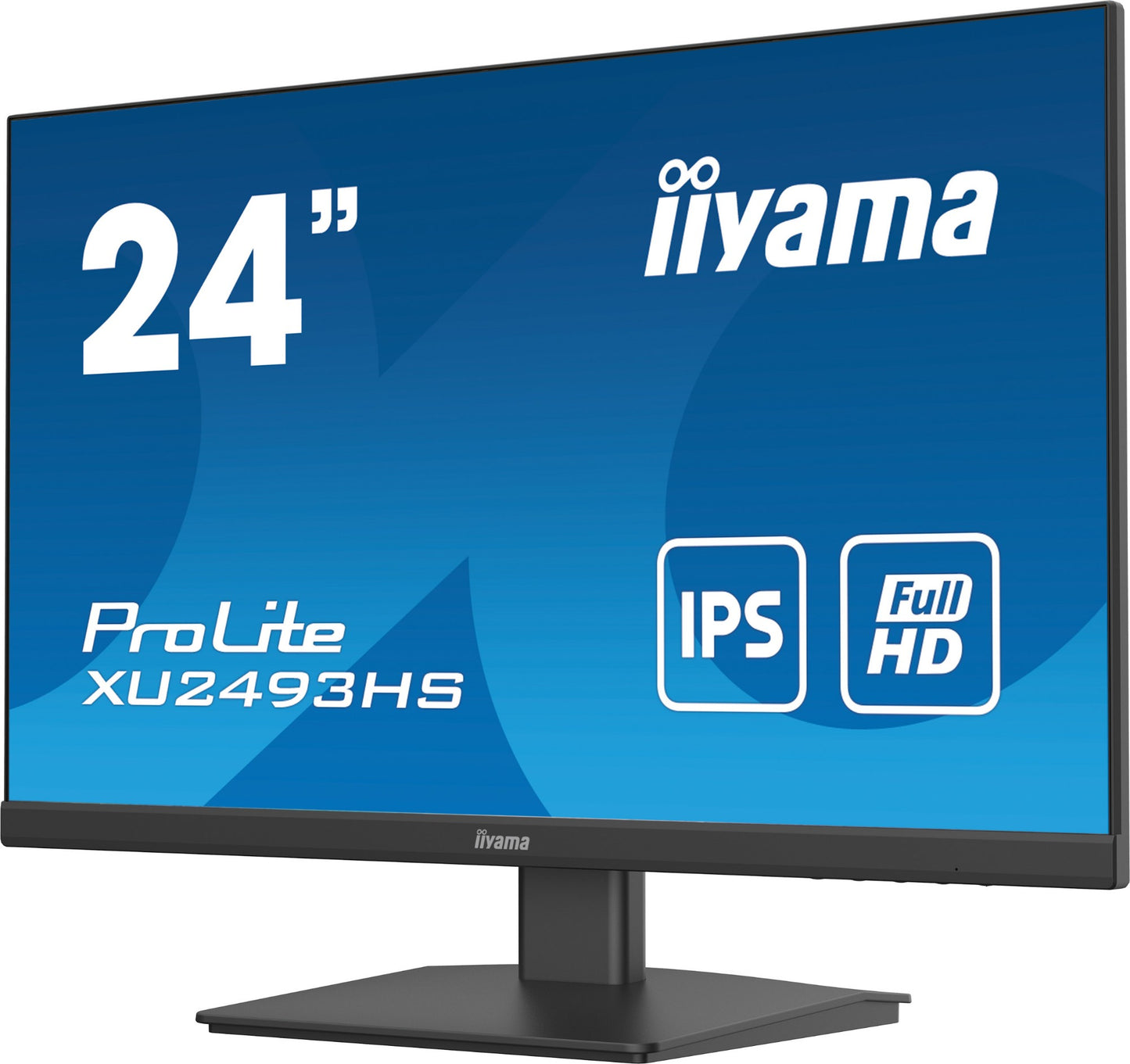 XU2493HS-B5 iiyama XU2493HS-B5 computer monitor 61 cm (24") 1920 x 1080 pixels Full HD LED Black