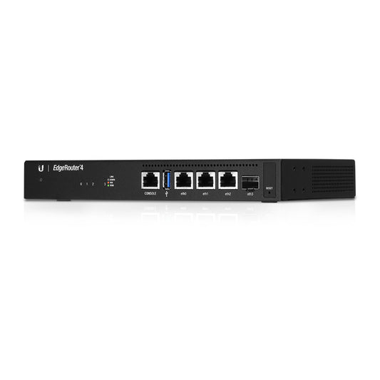 ER-4 Ubiquiti EdgeRouter 4 wired router Gigabit Ethernet Black