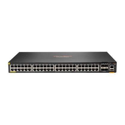 JL727A HPE Aruba 6200F 48G Class4 PoE 4SFP+ 370W, Managed, L3, Gigabit Ethernet (10/100/1000), Power over Ethernet (PoE), Rack mounting, 1U