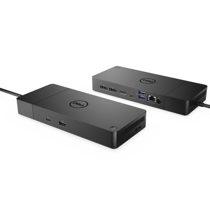 DELL-WD19S130W DELL Dock – WD19S 130W, Wired, USB 3.2 Gen 2 (3.1 Gen 2) Type-C, 10,100,1000 Mbit/s, Black, 5120 x 2880 pixels, DC