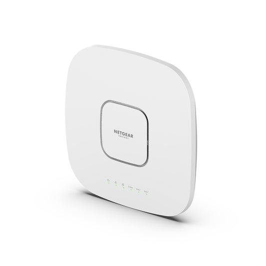 WAX630-100EUS  NETGEAR Insight Cloud Managed WiFi 6 AX6000 Tri-band Multi-Gig Access Point (WAX630) 6000 Mbit/s White Power over Ethernet (PoE)