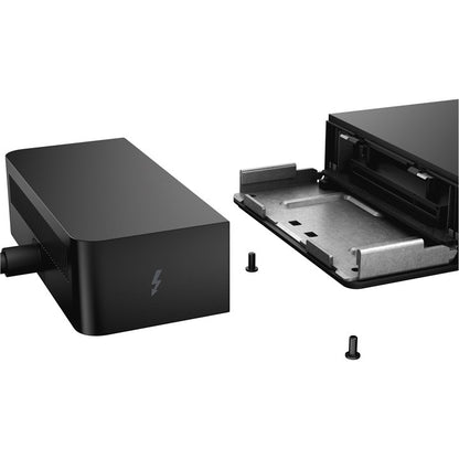 DELL-WD22TB4 DELL Thunderbolt™ Dock – WD22TB4, Docking, Thunderbolt, 10,100,1000 Mbit/s, Black, 5120 x 2880 pixels, DC